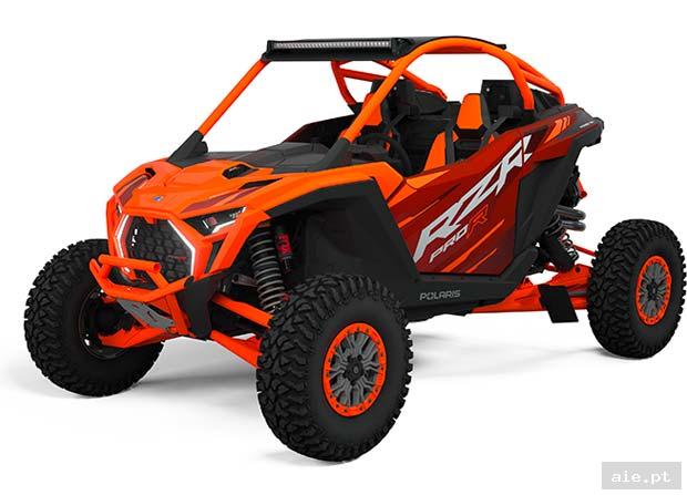 Polaris RZR PRO R FACTORY-ARMORED ORANGE BURST ORANGE